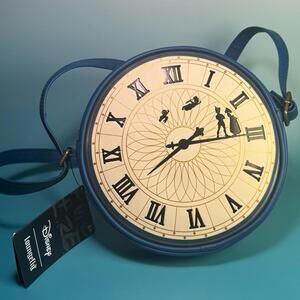 PETER PAN CLOCK TOWER LOUNGEFLY PURSE